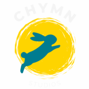 CHYMN Studios logo in teal and yellow for a digital marketing agency